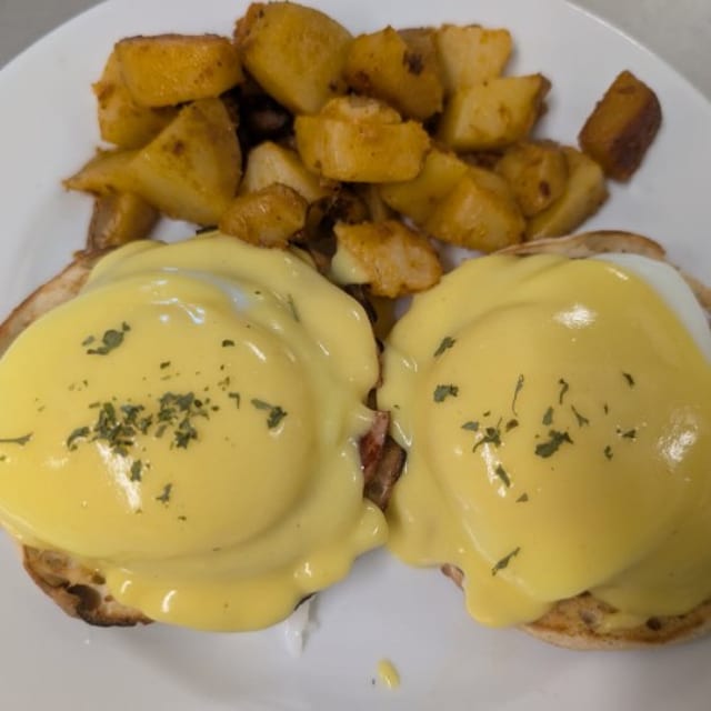 Eggs Benedict.