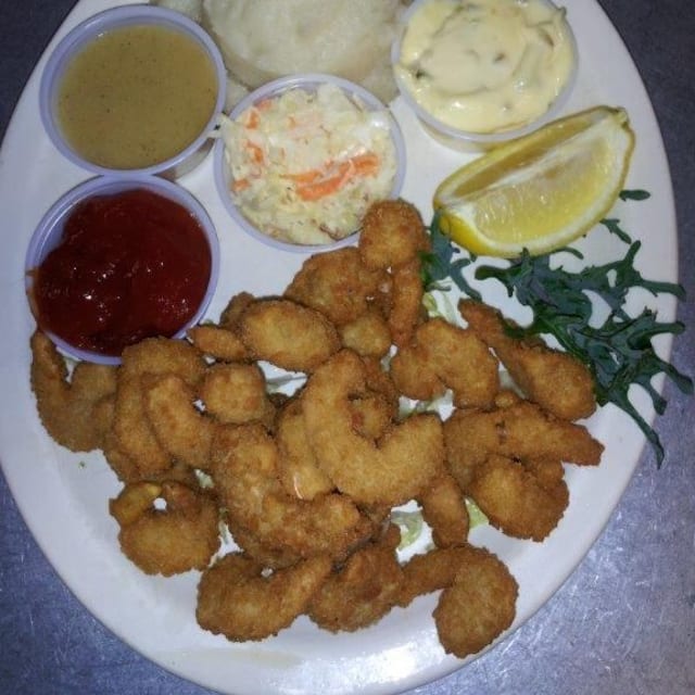 Popcorn Shrimp.