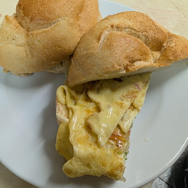 Fried Egg Sandwich.