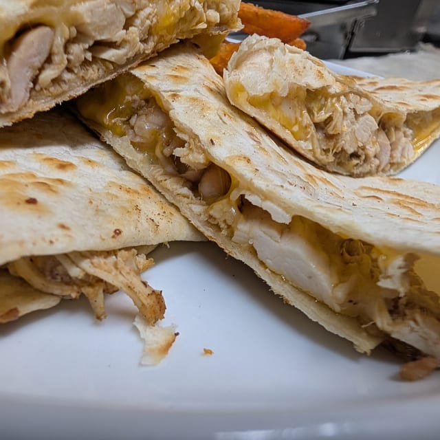 Grilled Chicken Quesadilla.