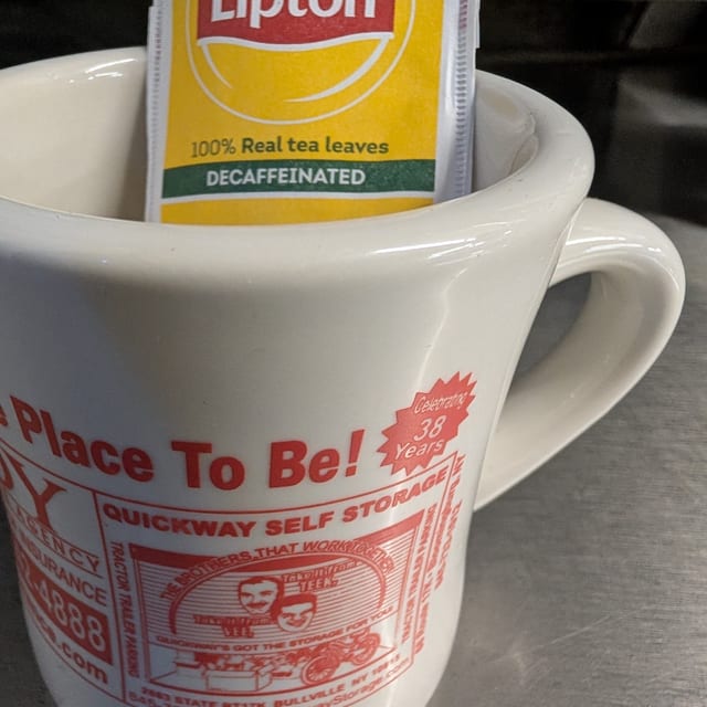 Hot Tea with Honey.