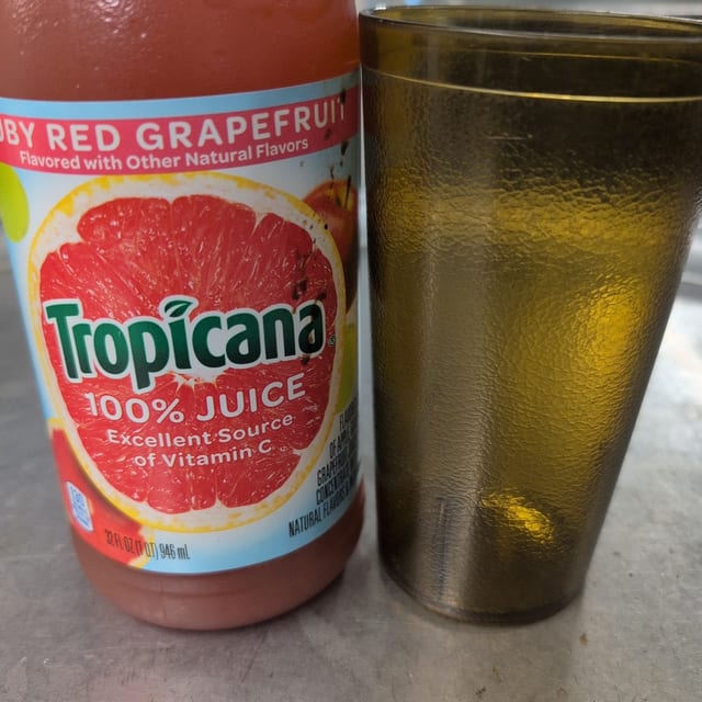 Grapefruit Juice.