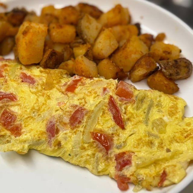 Tomato Omelette.