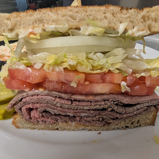Roast Beef Sandwich.
