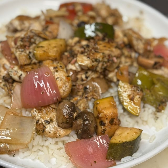 Chicken Ka-Bob.