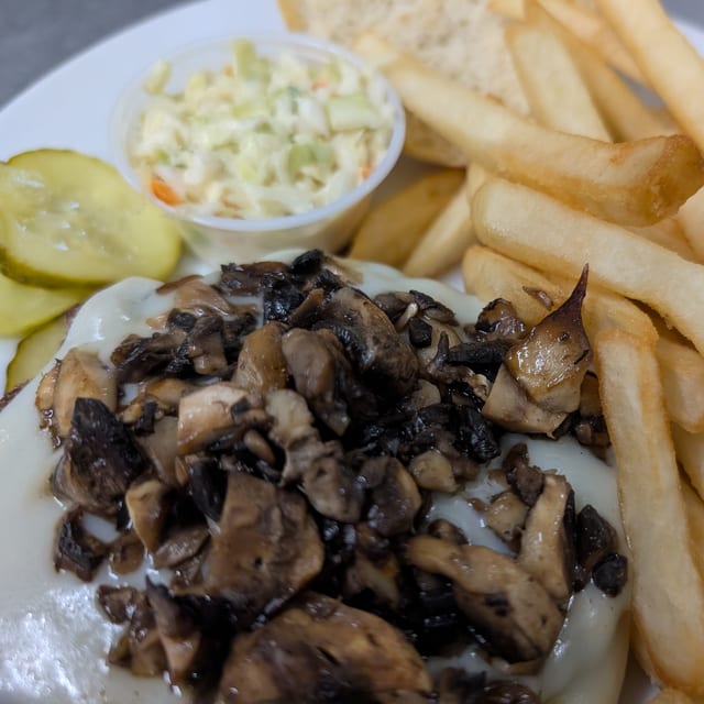 Mushroom Burger.