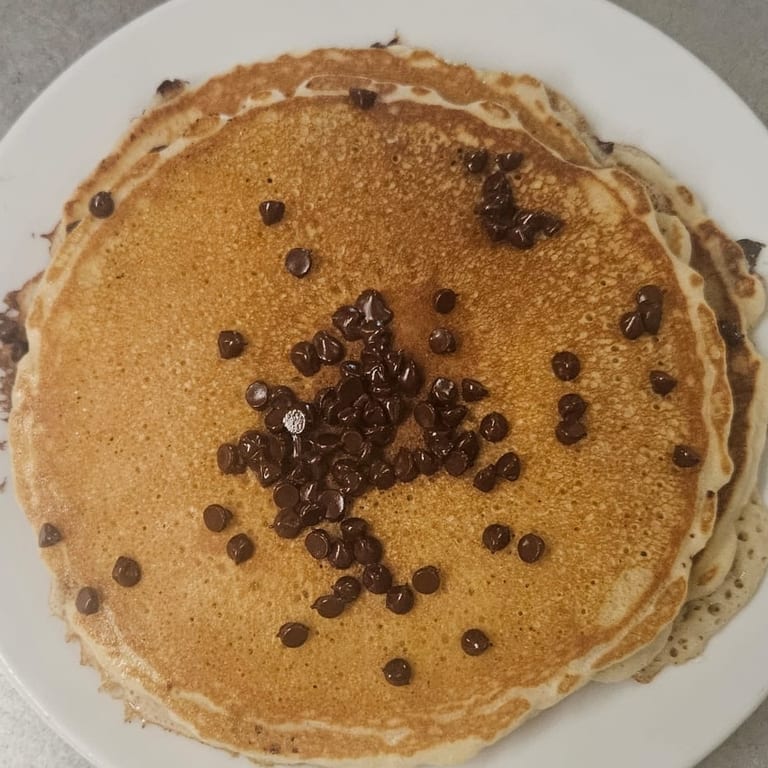 Delicious Chocolate Chip Pancakes