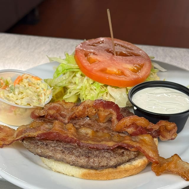 Bacon Ranch Burger.