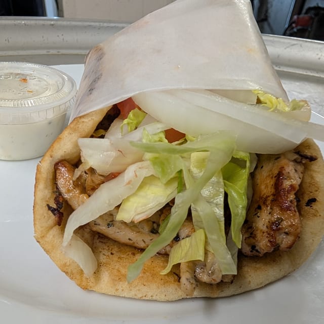 Chicken Fajita Sandwich.